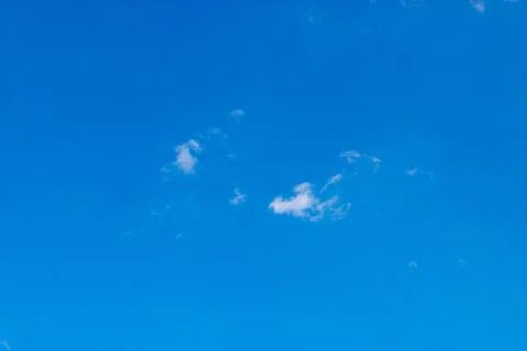 Clouds on a blue background Foto stock