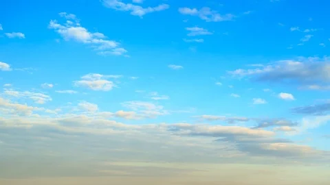 Clouds on a blue day sky Stock Footage 89020019