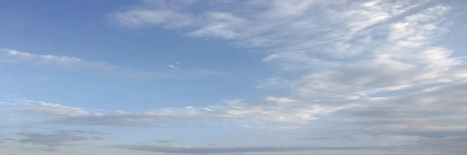 Clouds on blue sky background. clouds sky Stock Photos