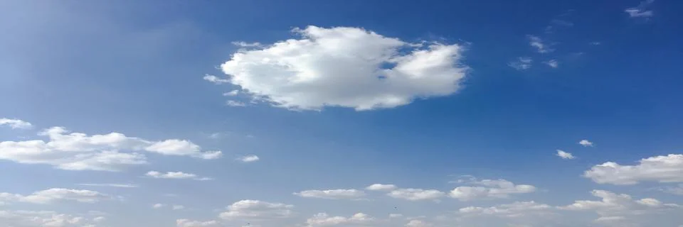 Clouds on blue sky background. clouds sky Stock Photos