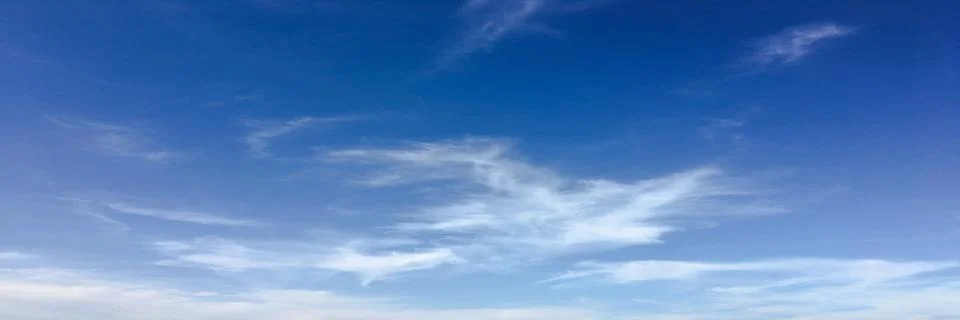 Clouds on blue sky background. clouds sky. Stock Photos