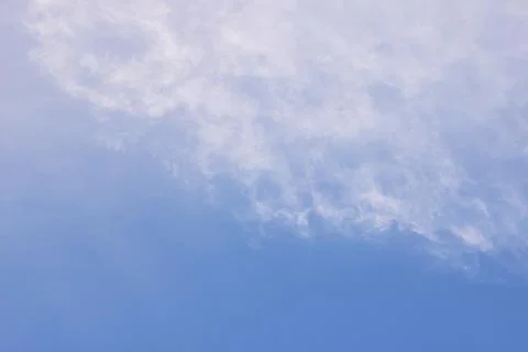 Clouds in blue sky, background or texture Stock Photos