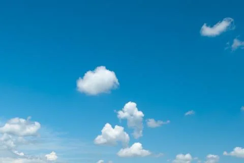 Clouds on blue sky background 写真素材