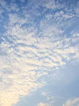 Clouds in the blue sky background Stock Photos