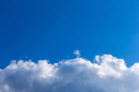 Clouds on blue sky background Stock Photos