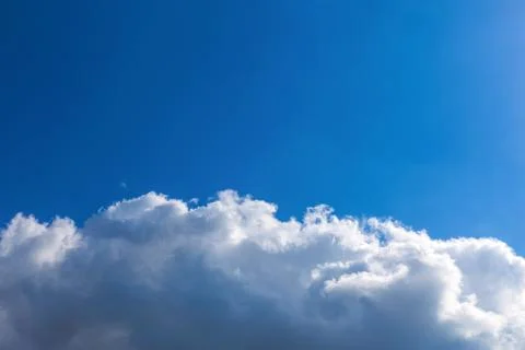 Clouds on blue sky background Stock Photos