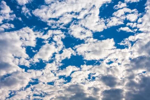 Clouds on blue sky background Stock Photos