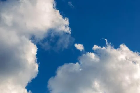 Clouds on blue sky background Stock Photos