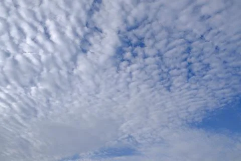 Clouds with blue sky background Stock Photos
