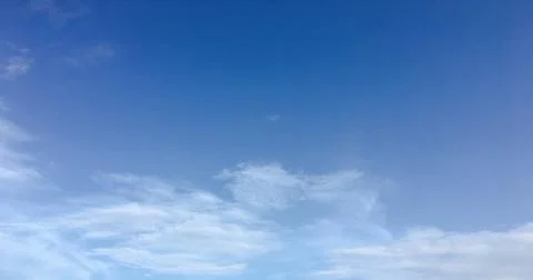 Clouds on blue sky background Fotos Stock