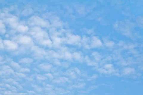 Clouds in blue sky as a background Foto stock