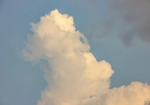 Clouds in the blue sky background Stock Photos