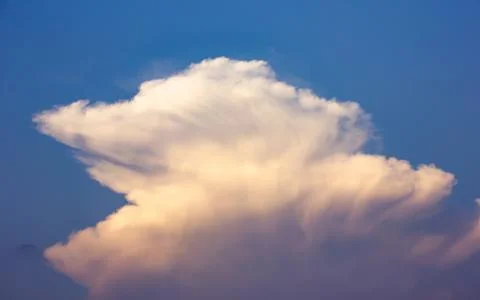 Clouds in the blue sky background Stock Photos