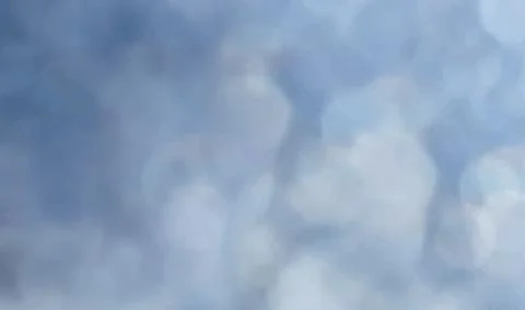 Clouds in a blue sky, blurred background, vector smoke Illustrazione stock