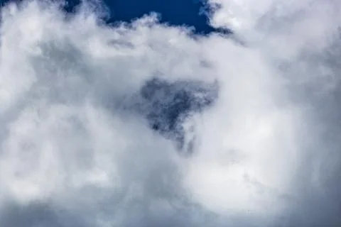 Clouds with the blue sky, cloudy, background Stock Photos