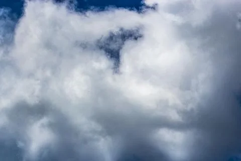 Clouds with the blue sky, cloudy, background Stock-Fotos