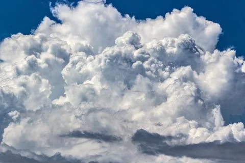Clouds with the blue sky, cloudy, background Foto stock
