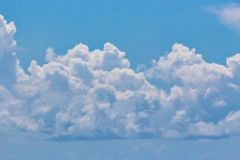 Clouds with the blue sky, cloudy, background Foto stock