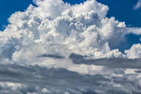 Clouds with the blue sky, cloudy, background Stock-Fotos
