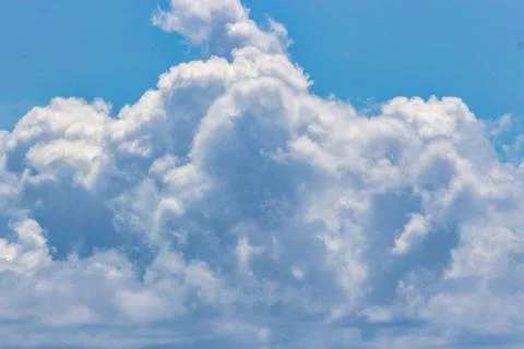 Clouds with the blue sky, cloudy, background Stock Photos