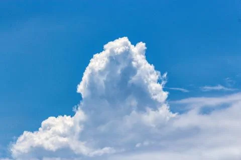 Clouds with the blue sky, cloudy, background Stock Photos