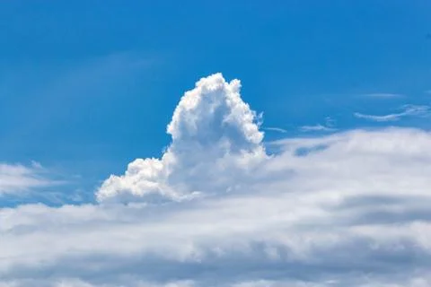 Clouds with the blue sky, cloudy, background Stock-Fotos