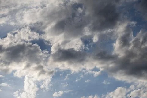 Clouds in the blue sky, cloudy sky, sky Stock Photos