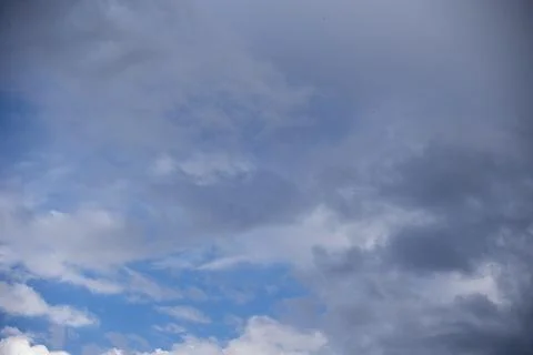 Clouds in the blue sky, cloudy sky, sky Stock Photos