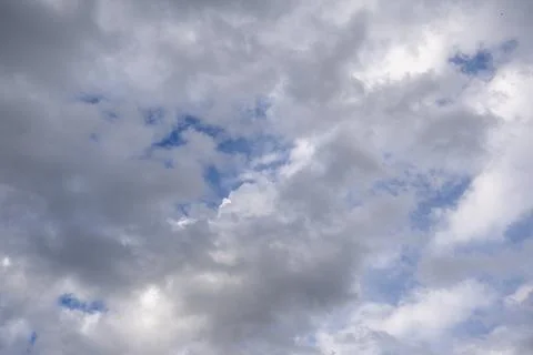 Clouds in the blue sky, cloudy sky, sky Stock Photos