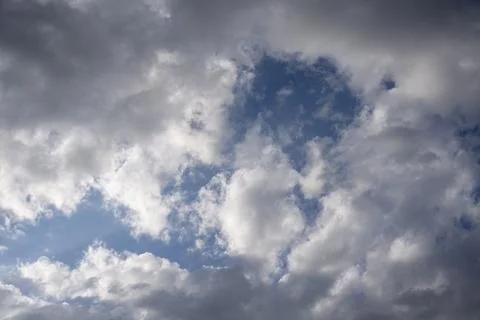 Clouds in the blue sky, cloudy sky, sky Stock Photos