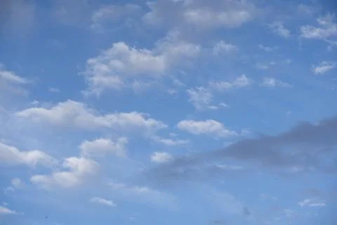 Clouds in the blue sky, cloudy sky, sky Stock Photos