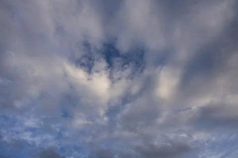 Clouds in the blue sky, cloudy sky, sky Stock Photos