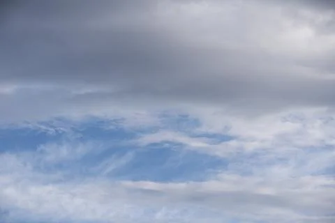 Clouds in the blue sky, cloudy sky, sky Stock Photos