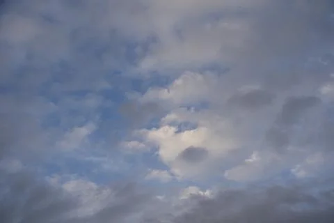 Clouds in the blue sky, cloudy sky, sky Stock Photos