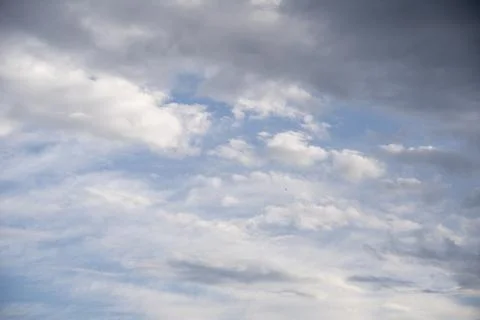 Clouds in the blue sky, cloudy sky, sky Stock Photos