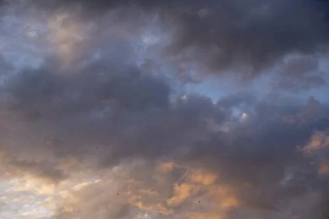 Clouds in the blue sky, cloudy sky, sky Stock Photos
