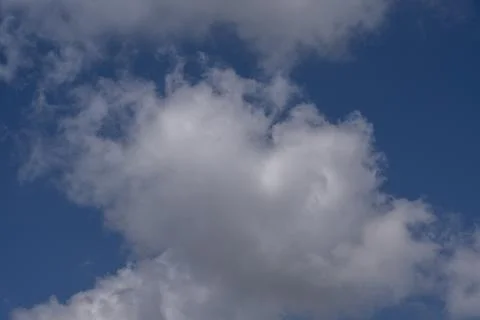 Clouds in the blue sky, cloudy sky, sky Stock Photos