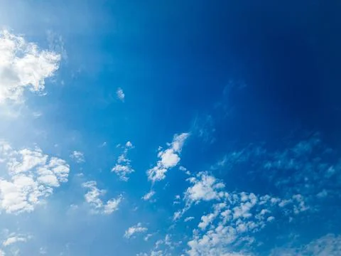 Clouds in blue sky at cloudy weather day in Bahrain suitable for graphic and Stock Photos