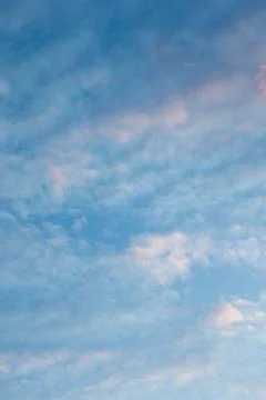 Clouds in a Blue Sky During the Day 写真素材