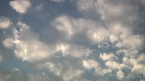 Clouds on blue sky. Видео 10733149