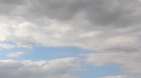 Clouds on the blue sky Stock Footage 42143130