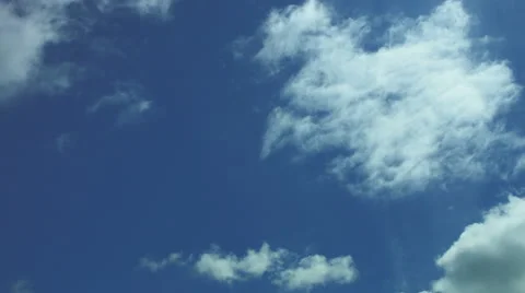 Clouds on blue sky Stock-Footage 50368072