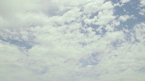 Clouds on blue sky Stock Footage 77053250