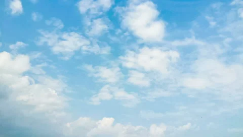 Clouds in blue sky 動画素材 85827223