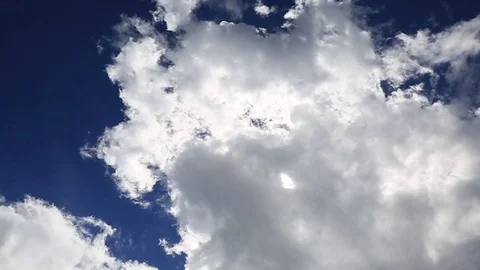 Clouds blue sky Stock Footage 97206994