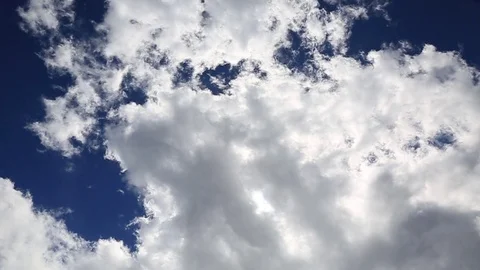 Clouds blue sky. Stock Footage 97207210