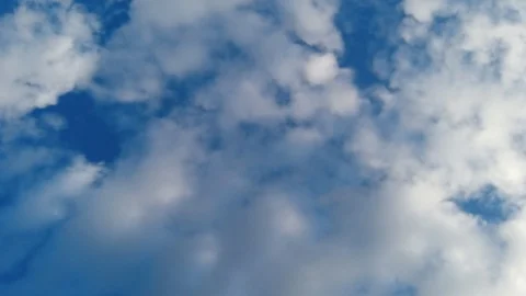 Clouds with blue sky Stock Footage 100941153