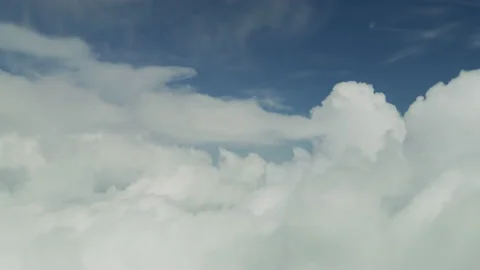 Clouds on a blue sky Stock Footage 219747917