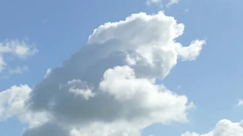 Clouds, blue sky, Germany, Europe Video stock 201659080