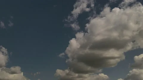 Clouds, blue sky - HYPERLAPSE 库存影片 148312606